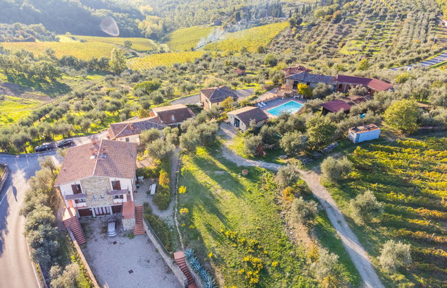 Casa de 3 quartos em Gaiole in Chianti com piscina e jardim - Foto 24