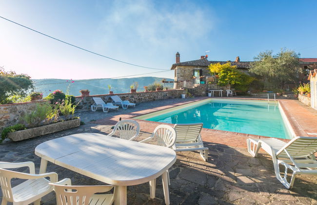 Casa de 3 quartos em Gaiole in Chianti com piscina e jardim - Foto 32