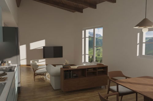 Foto 5 - Appartamento con 3 camere da letto a Montalcino con piscina e terrazza