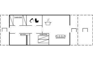 Foto 2 - Apartamento de 3 quartos em Rømø