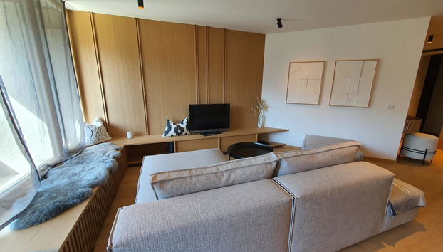 Apartamento de 2 quartos em Vaz/Obervaz com piscina - Foto 4