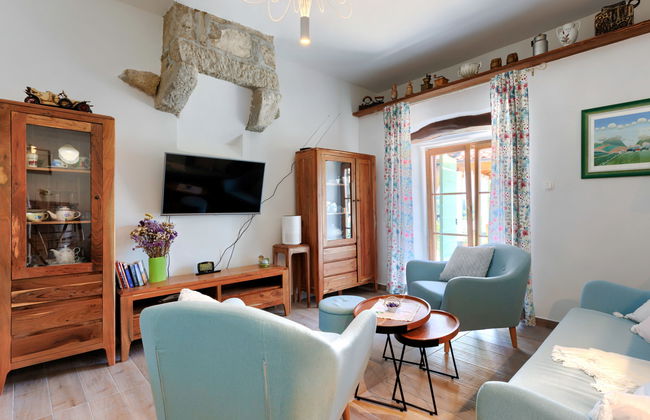 Casa de 4 quartos em Buzet com piscina privada e jardim - Foto 7