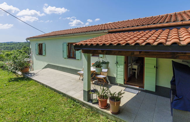 Casa de 4 quartos em Buzet com piscina privada e jardim - Foto 30