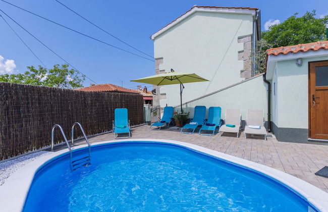 Casa de 4 quartos em Buzet com piscina privada e jardim - Foto 15