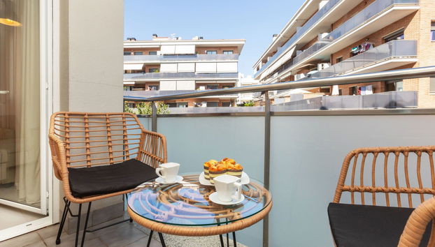 Apartment mit 2 Schlafzimmern in Lloret de Mar mit schwimmbad und garten - Foto 2