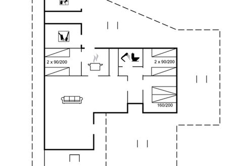 Foto 21 - Casa con 3 camere da letto a Rømø con terrazza e sauna