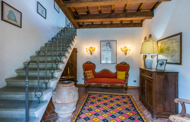 Casa de 4 quartos em Greve in Chianti com piscina e jardim - Foto 13