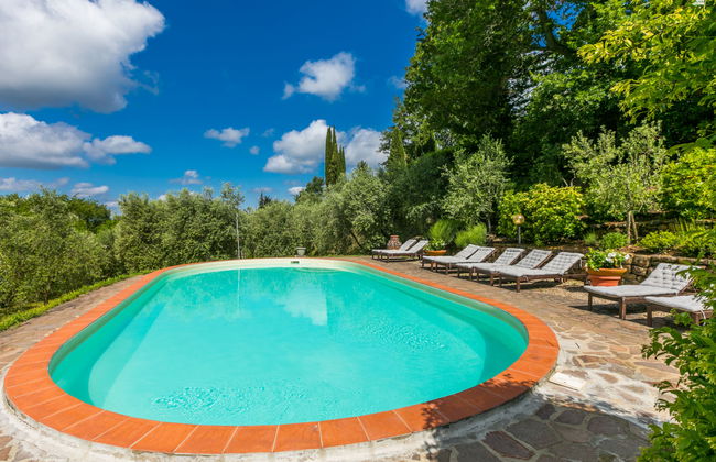 Casa de 4 quartos em Greve in Chianti com piscina e jardim - Foto 3