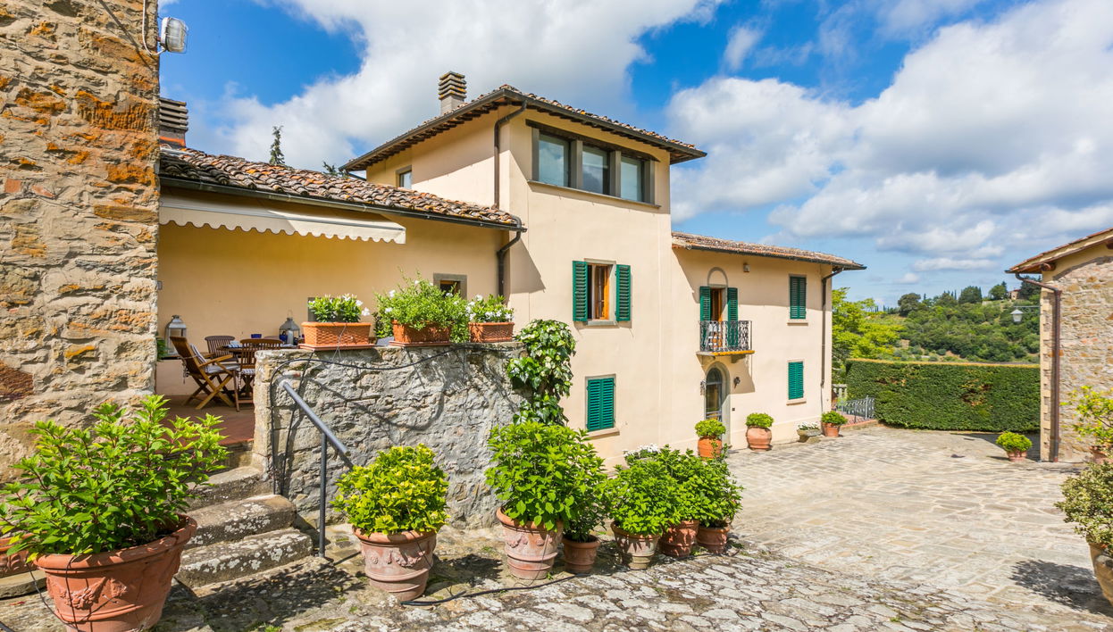 Haus mit 4 Schlafzimmern in Greve in Chianti mit schwimmbad und garten - Foto 1