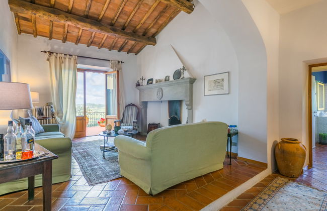 Casa de 4 quartos em Greve in Chianti com piscina e jardim - Foto 15