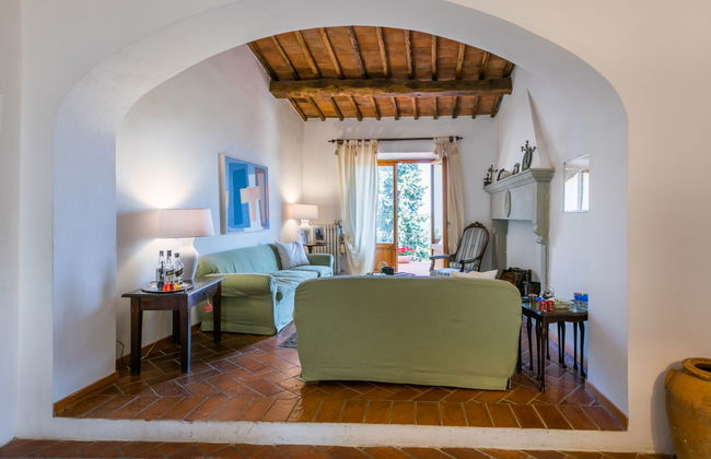 Casa de 4 quartos em Greve in Chianti com piscina e jardim - Foto 16