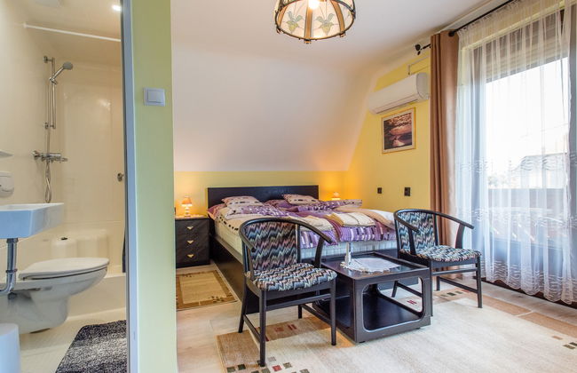 Apartamento de 5 quartos em Balatonkeresztúr com piscina privada e jardim - Foto 9