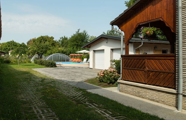 Apartamento de 5 quartos em Balatonkeresztúr com piscina privada e jardim - Foto 20