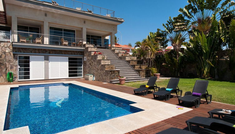 Photo 1 - Maison de 6 chambres à San Bartolomé de Tirajana avec piscine privée et vues à la mer