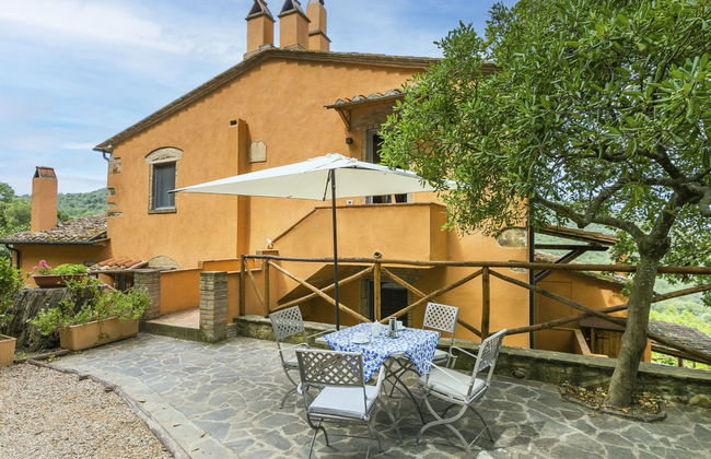 Apartamento de 2 quartos em Castagneto Carducci com piscina e jardim - Foto 55