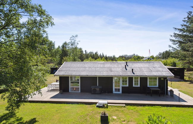 Casa de 3 quartos em Jerup com terraço - Foto 1
