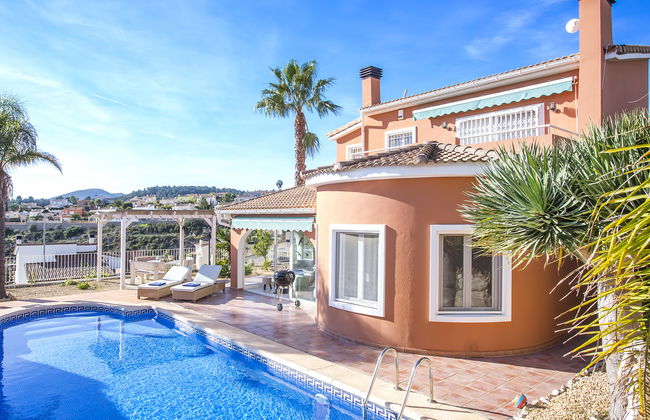 Casa de 4 quartos em Gata de Gorgos com piscina privada e jardim - Foto 27
