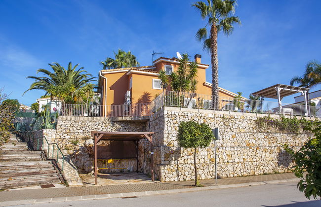 Casa de 4 quartos em Gata de Gorgos com piscina privada e jardim - Foto 25