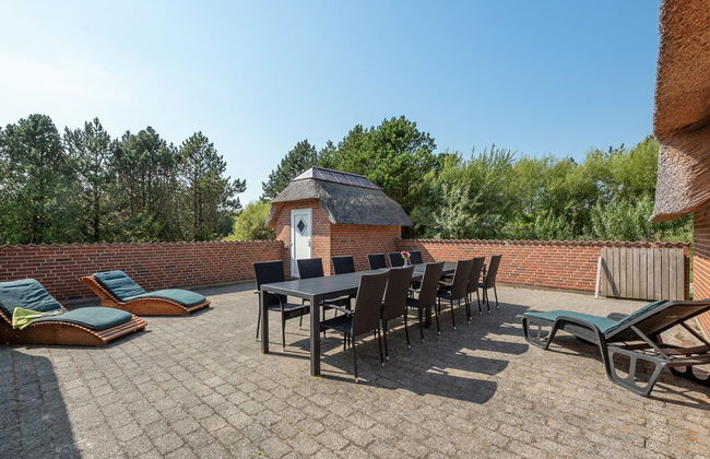 Casa de 6 quartos em Ulfborg com piscina privada e terraço - Foto 43
