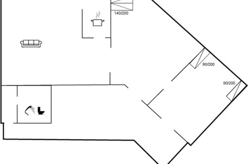 Foto 2 - Casa de 2 quartos em Rindby Strand