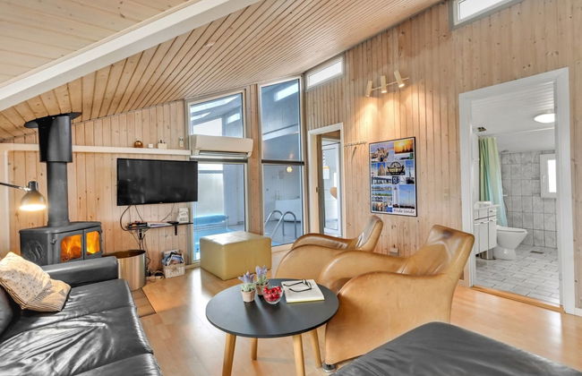 Casa de 4 quartos em Hvide Sande com piscina privada e terraço - Foto 26