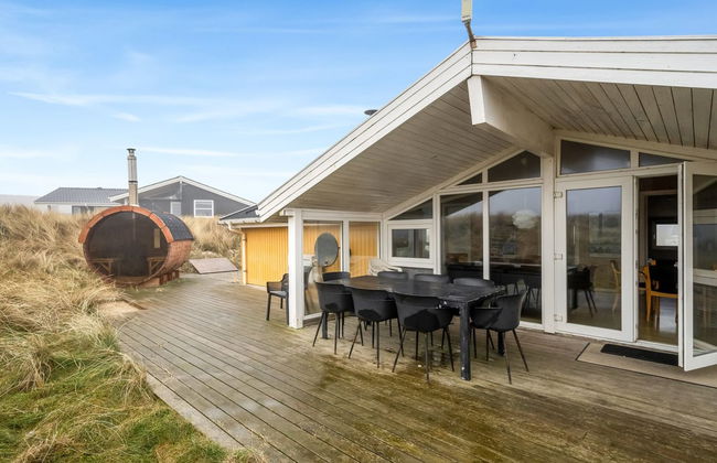 Casa de 4 quartos em Hvide Sande com piscina privada e terraço - Foto 14