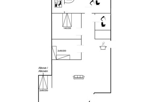 Foto 20 - Casa con 2 camere da letto a Væggerløse con terrazza e sauna