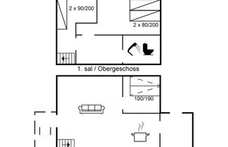 Foto 1 - Apartamento de 3 quartos em Rømø