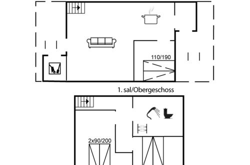 Foto 2 - Appartamento con 3 camere da letto a Rømø con terrazza