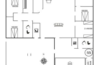 Foto 2 - Haus mit 5 Schlafzimmern in Væggerløse mit privater pool und terrasse