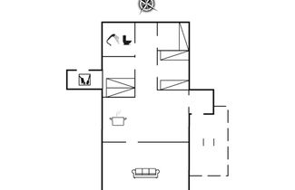 Foto 2 - Casa de 3 quartos em Klitmøller com terraço