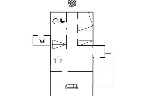 Foto 25 - Casa con 3 camere da letto a Klitmøller con terrazza