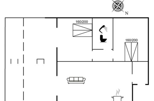 Foto 15 - Apartamento de 2 quartos em Skagen com terraço