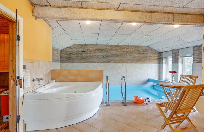 Casa con 4 camere da letto a Ringkøbing con piscina privata e terrazza - Foto 38