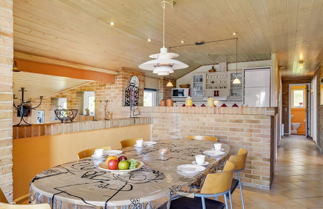 Casa con 4 camere da letto a Ringkøbing con piscina privata e terrazza - Foto 32