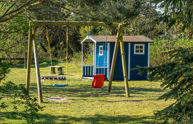 Casa con 4 camere da letto a Ringkøbing con piscina privata e terrazza - Foto 8