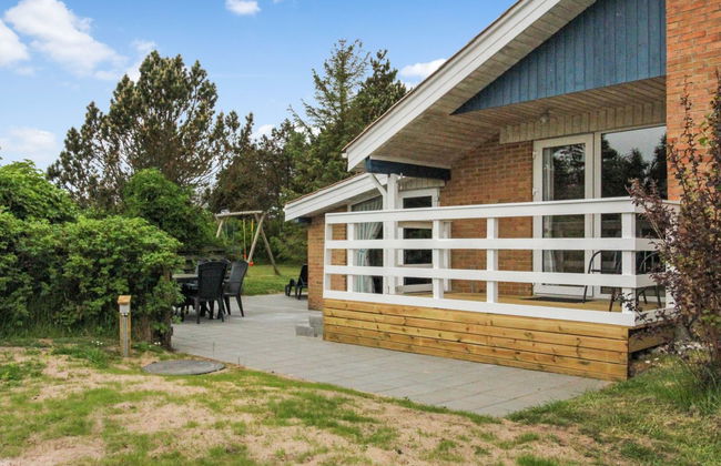 Casa con 4 camere da letto a Ringkøbing con piscina privata e terrazza - Foto 10