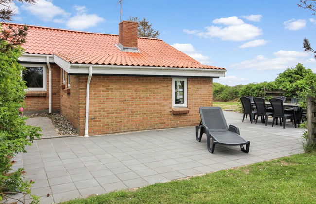 Casa con 4 camere da letto a Ringkøbing con piscina privata e terrazza - Foto 11