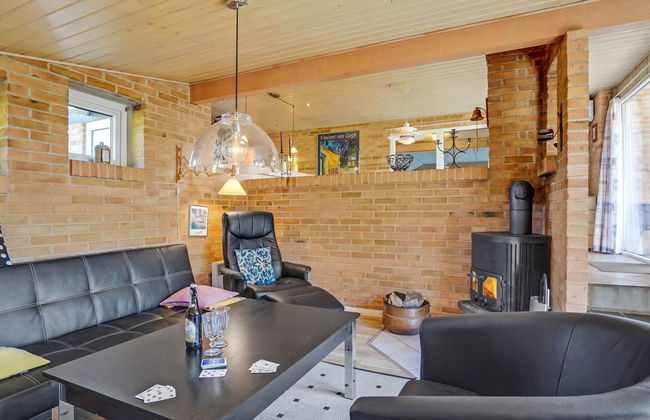 Casa con 4 camere da letto a Ringkøbing con piscina privata e terrazza - Foto 35