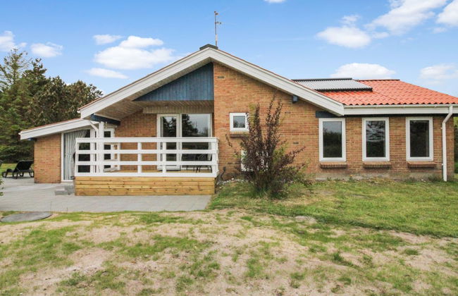 Casa con 4 camere da letto a Ringkøbing con piscina privata e terrazza - Foto 9