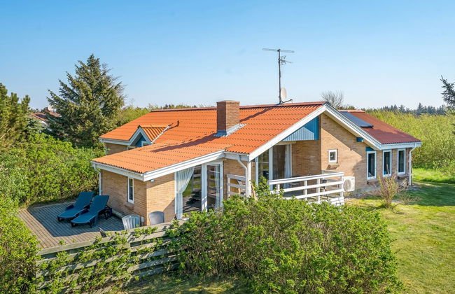 Casa con 4 camere da letto a Ringkøbing con piscina privata e terrazza - Foto 1