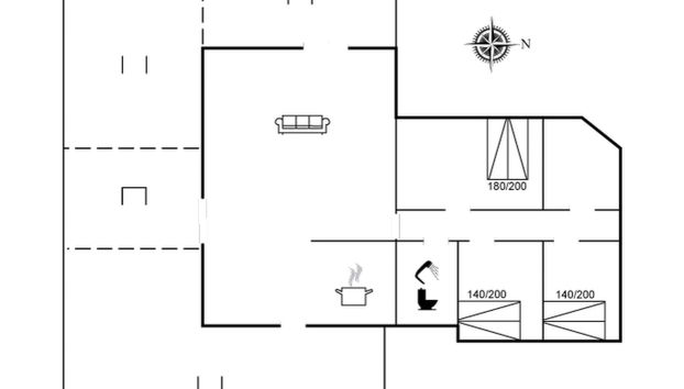 Casa de 3 quartos em Blåvand com terraço - Foto 2