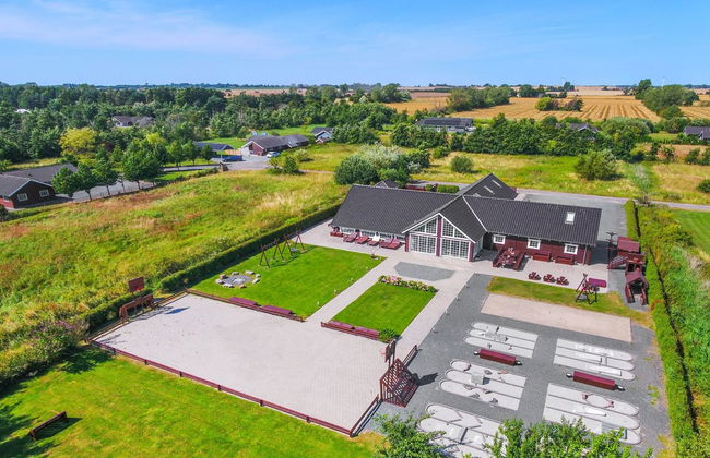 Casa de 16 quartos em Idestrup com piscina privada e terraço - Foto 29