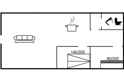 Foto 2 - Casa con 2 camere da letto a Klitmøller con terrazza