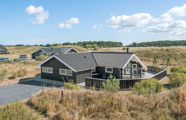 Casa de 4 quartos em Hirtshals com terraço e sauna - Foto 12