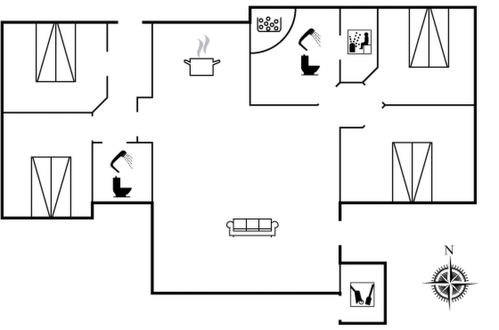 Photo 28 - 4 bedroom House in Hirtshals with terrace and sauna