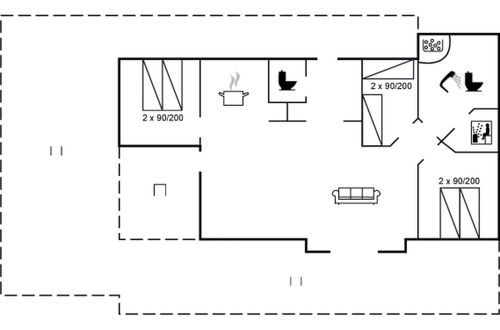 Foto 2 - Casa con 3 camere da letto a Harrerenden con terrazza e sauna