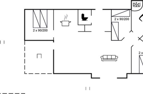 Foto 40 - Casa de 3 habitaciones en Harrerenden con terraza y sauna