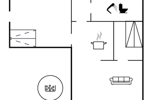 Foto 2 - Casa con 2 camere da letto a Nørre Nebel con vasca idromassaggio