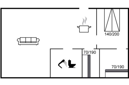 Foto 2 - Casa de 3 quartos em Sæby com terraço
